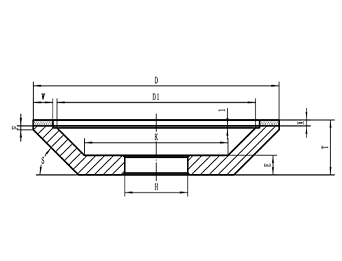 12A2 Shaped Grinding Wheel