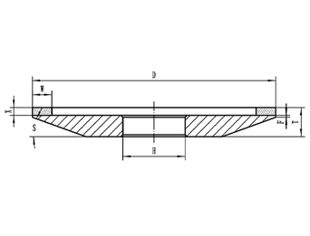 4A2 Shaped Grinding Wheel