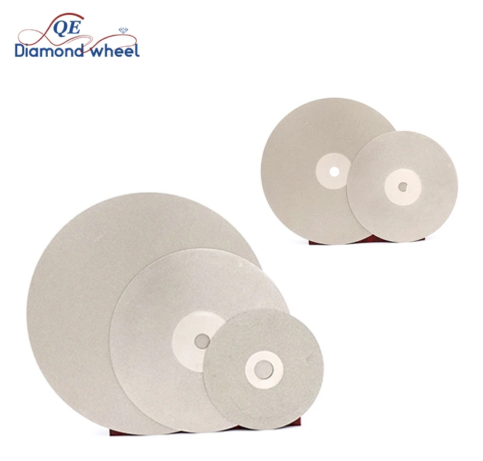 Electroplated Diamond Lap Faceting Disc