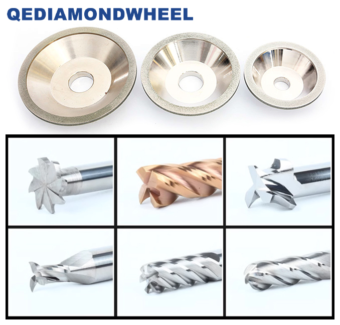 Bowl Shaped Electroplated Diamond Grinding Wheel